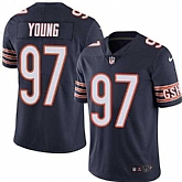 Nike Men & Women & Youth Bears 97 Willie Young Navy Blue Color Rush Limited Jersey,baseball caps,new era cap wholesale,wholesale hats